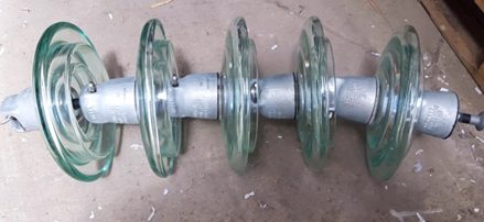 Glass insulators recycled into EcoCullets